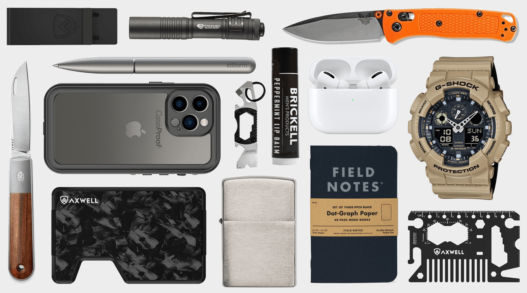 Image of Man Accessories, Watch, Wallet, E Cigarette And Glasses