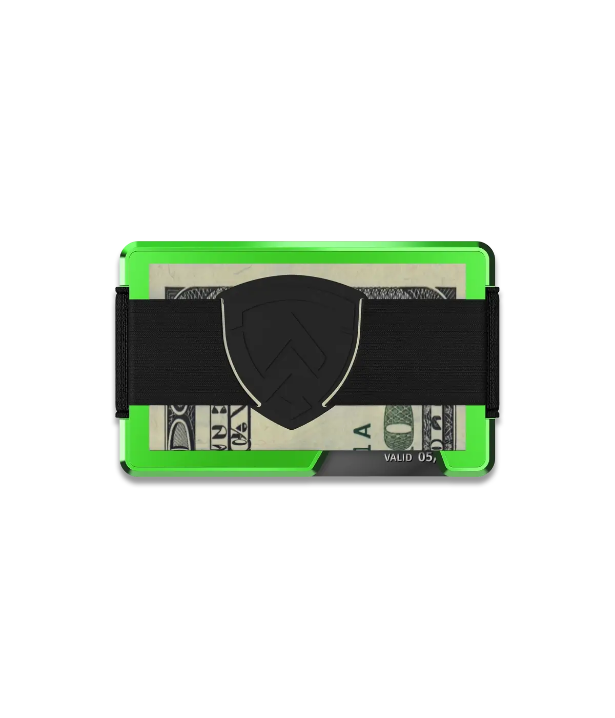 Aluminium Alien Green Money Clip Axwell