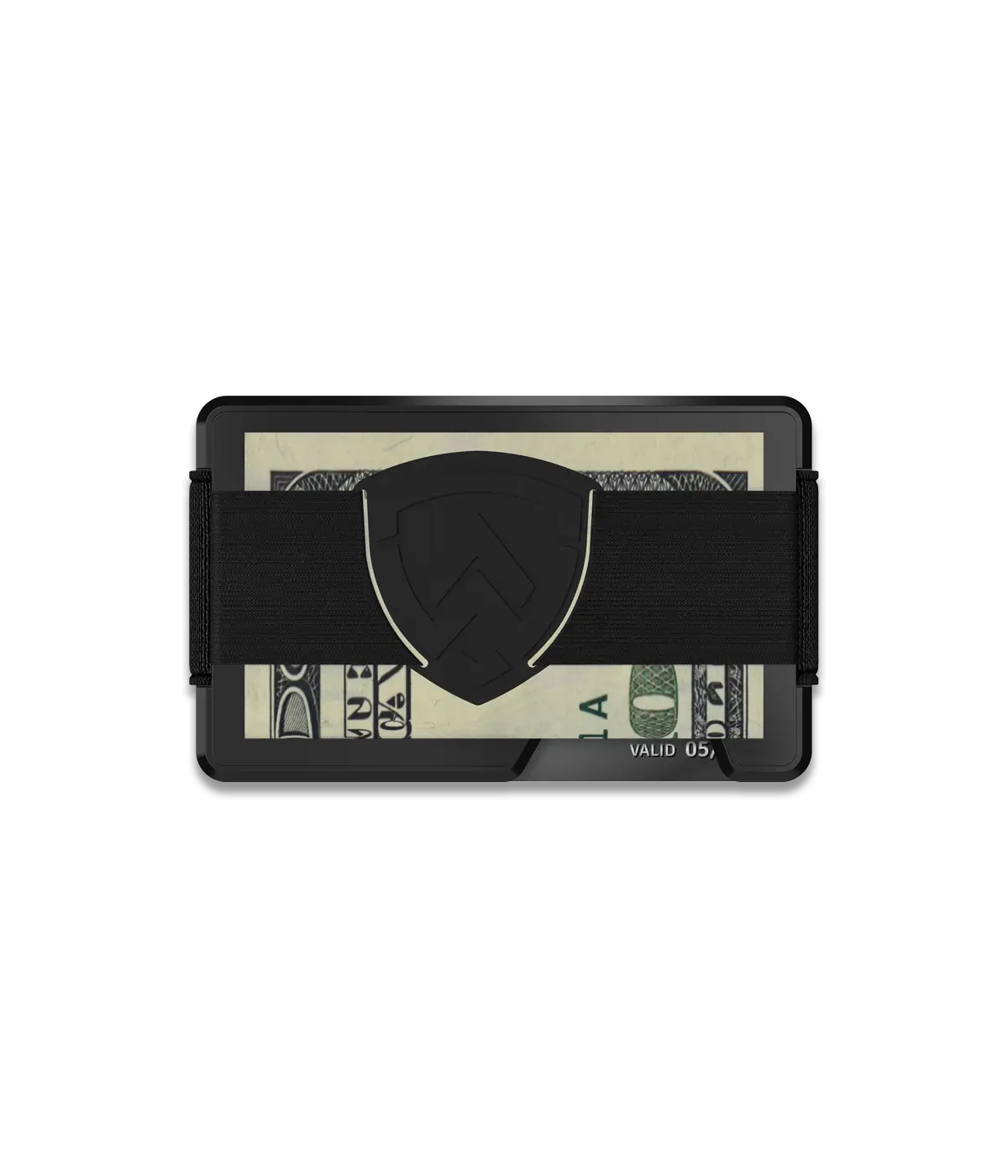 Aluminium Black Wallet Axwell