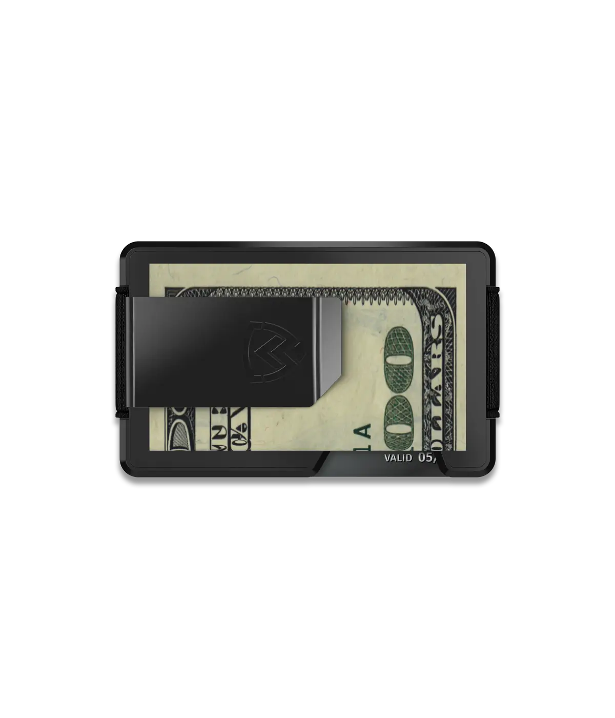 Aluminium Black Wallet Axwell