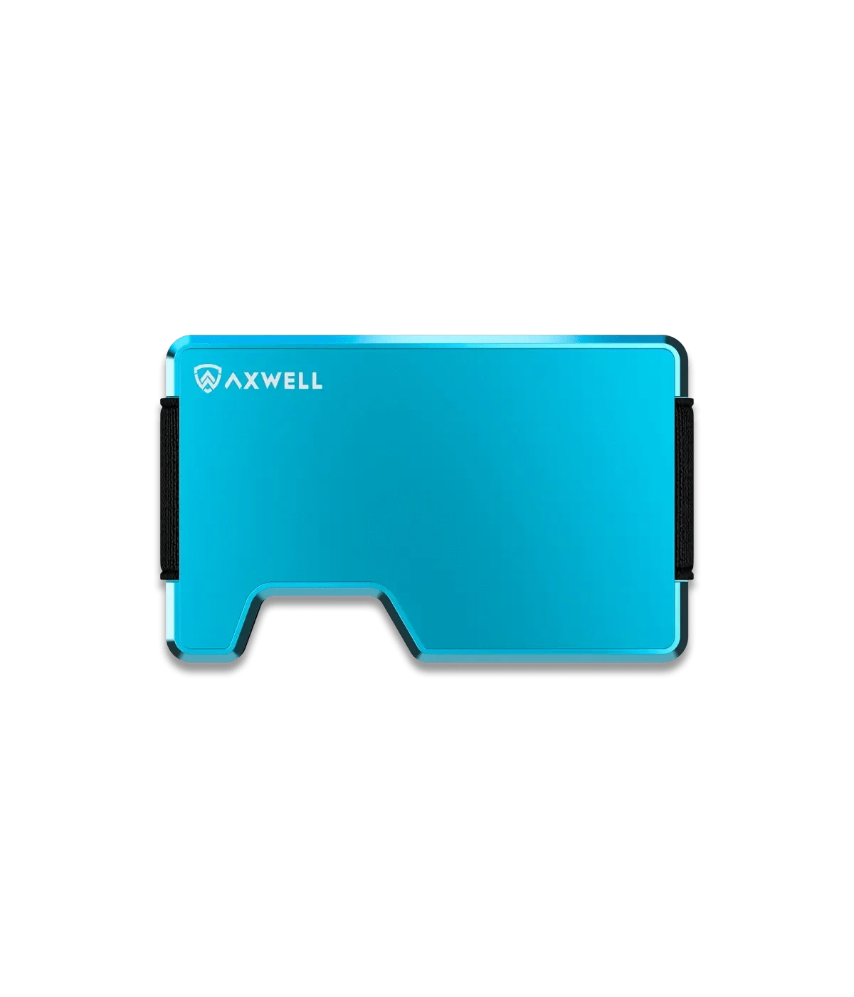 Aluminium Bolt Blue Wallet Axwell