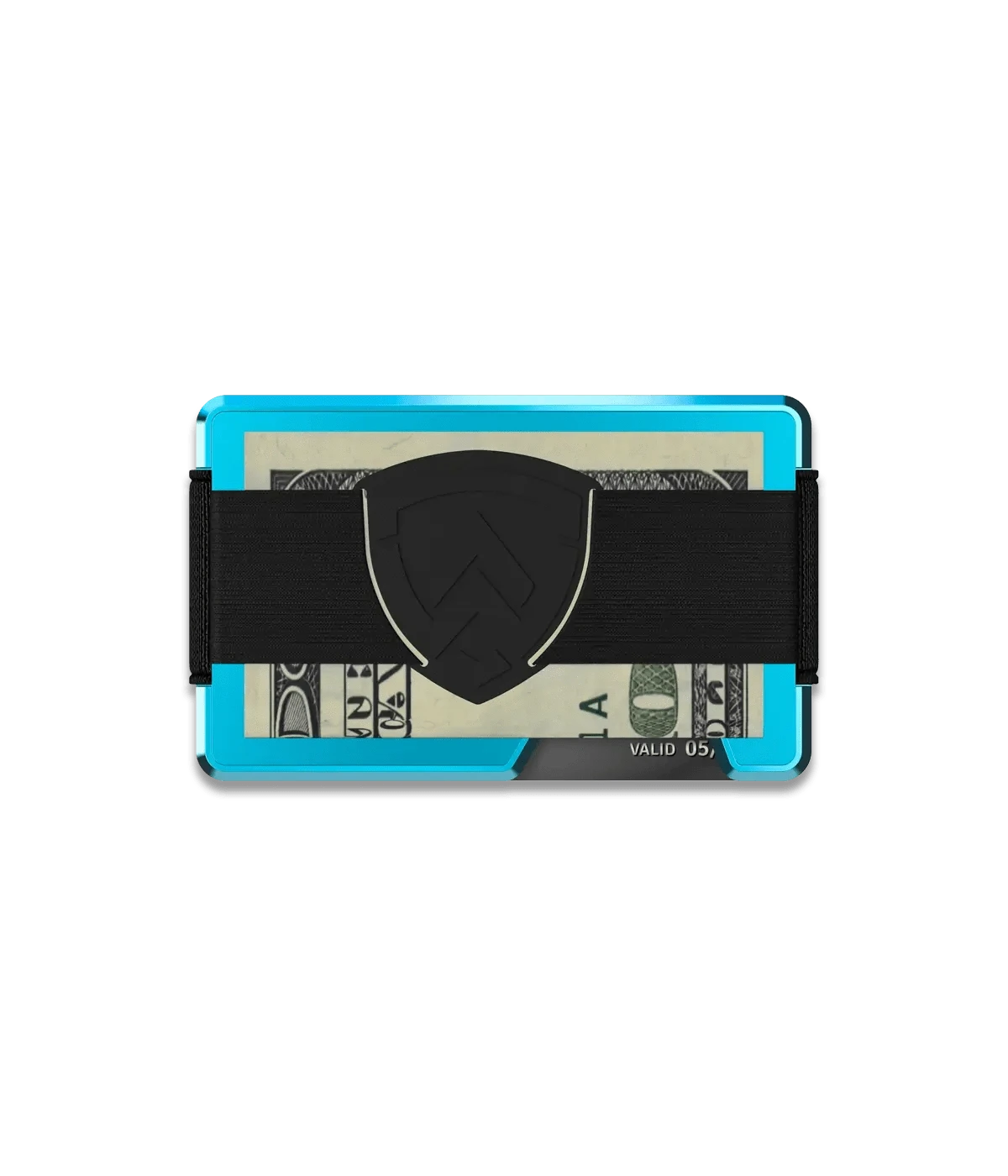 Aluminium Black Wallet Axwell