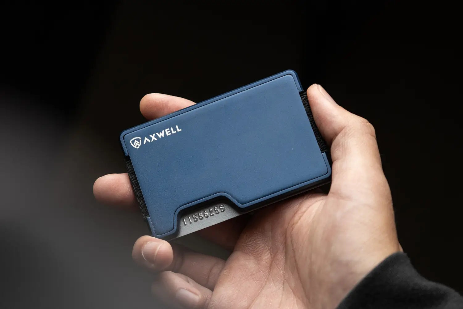 Aluminium Navy Axwell Wallet Lifestyle