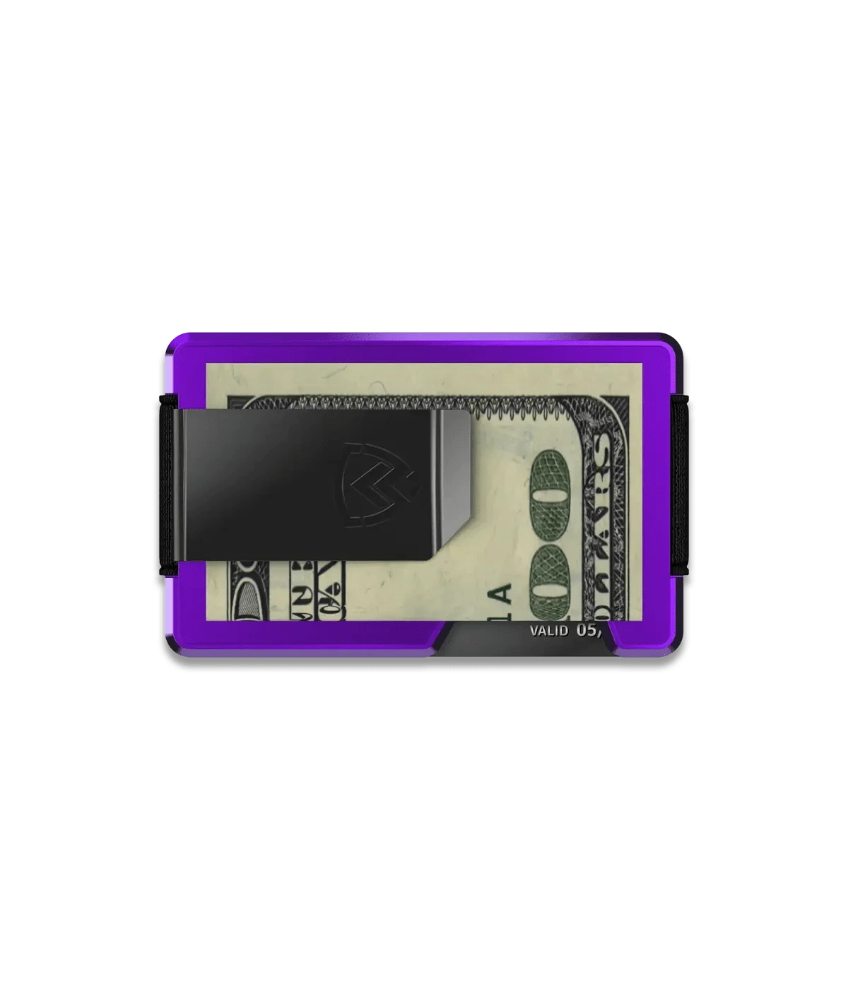 Aluminium Royal Purple Axwell Money Clip