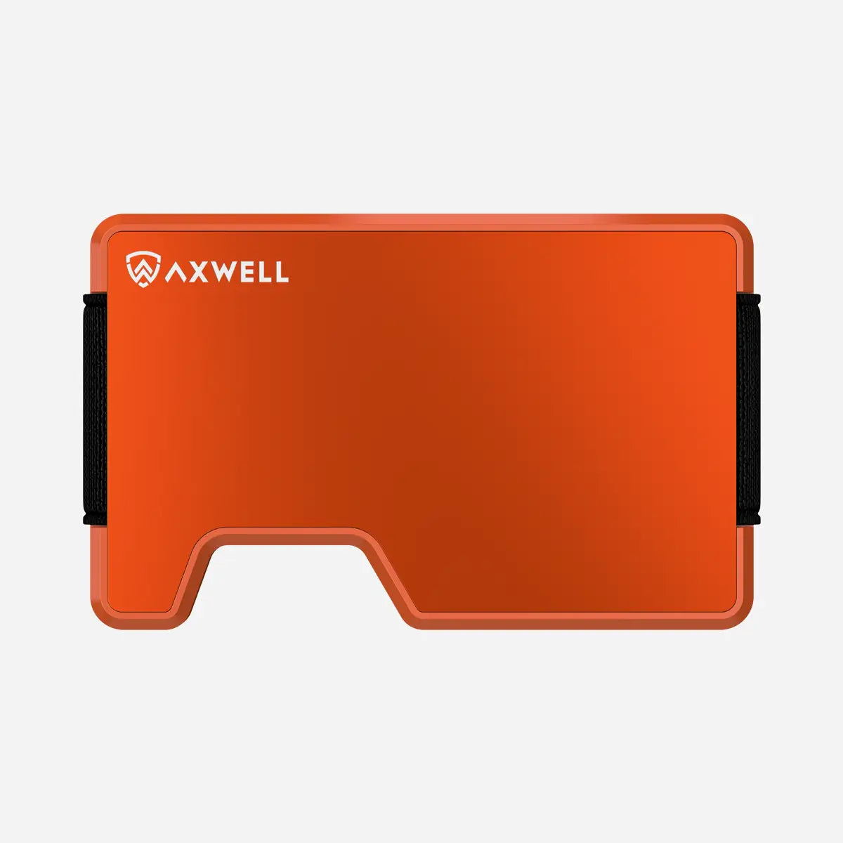 Metal Wallet - Blaze Orange - Aluminum - Axwell Wallet