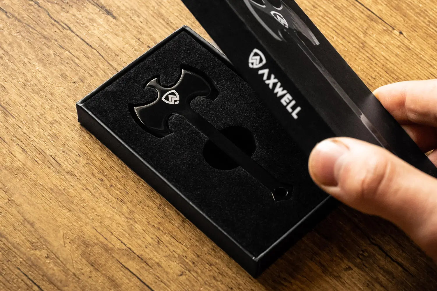 Ultimate Dad Kit - Jet Black Wallets & Money Clips Axwell