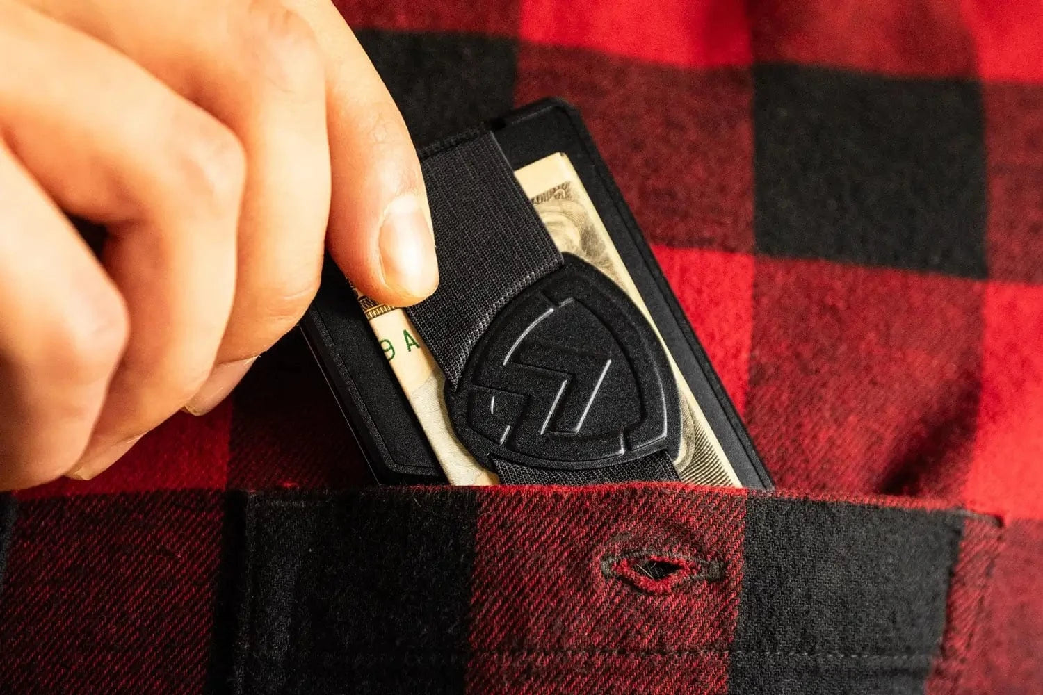 Black Axwell Wallet Lifestyle