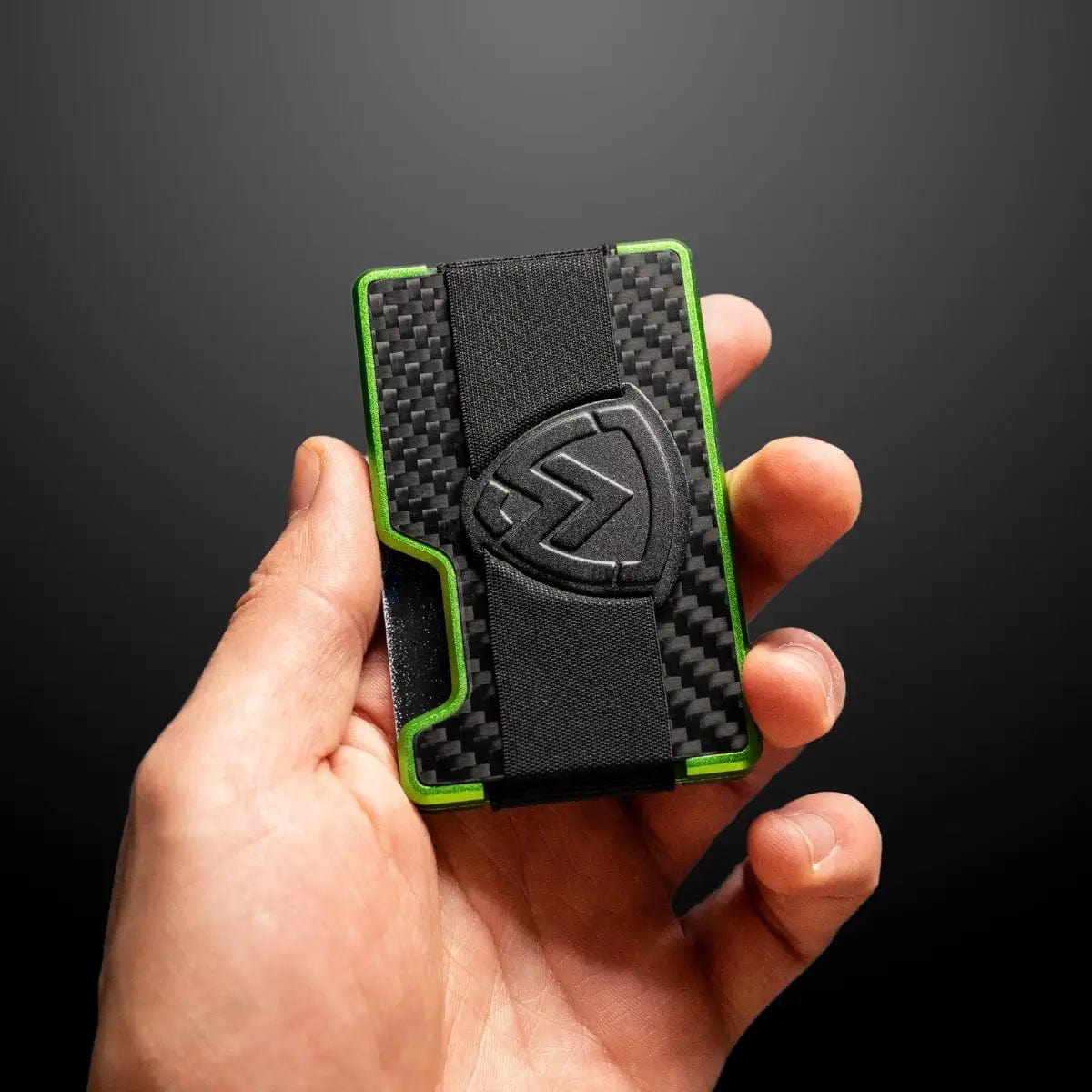Axwell Wallet - Alien Green Carbon Fiber Wallets & Money Clips Axwell
