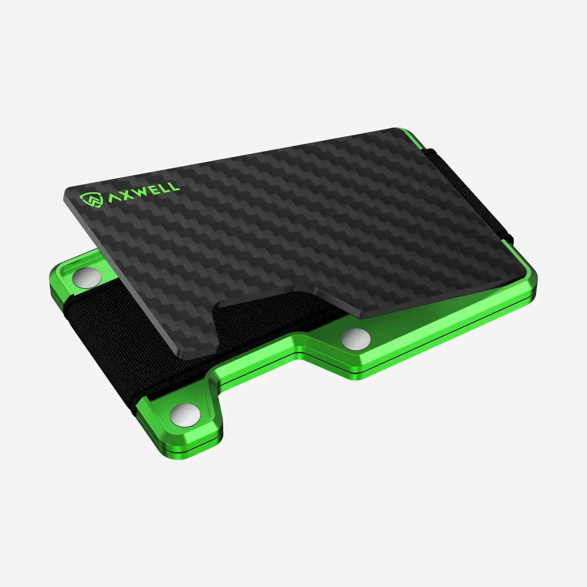 Axwell Wallet - Alien Green Carbon Fiber Wallets & Money Clips Axwell