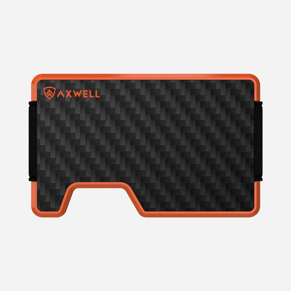 Carbon Fiber Wallet - Blaze Orange - Axwell Wallet