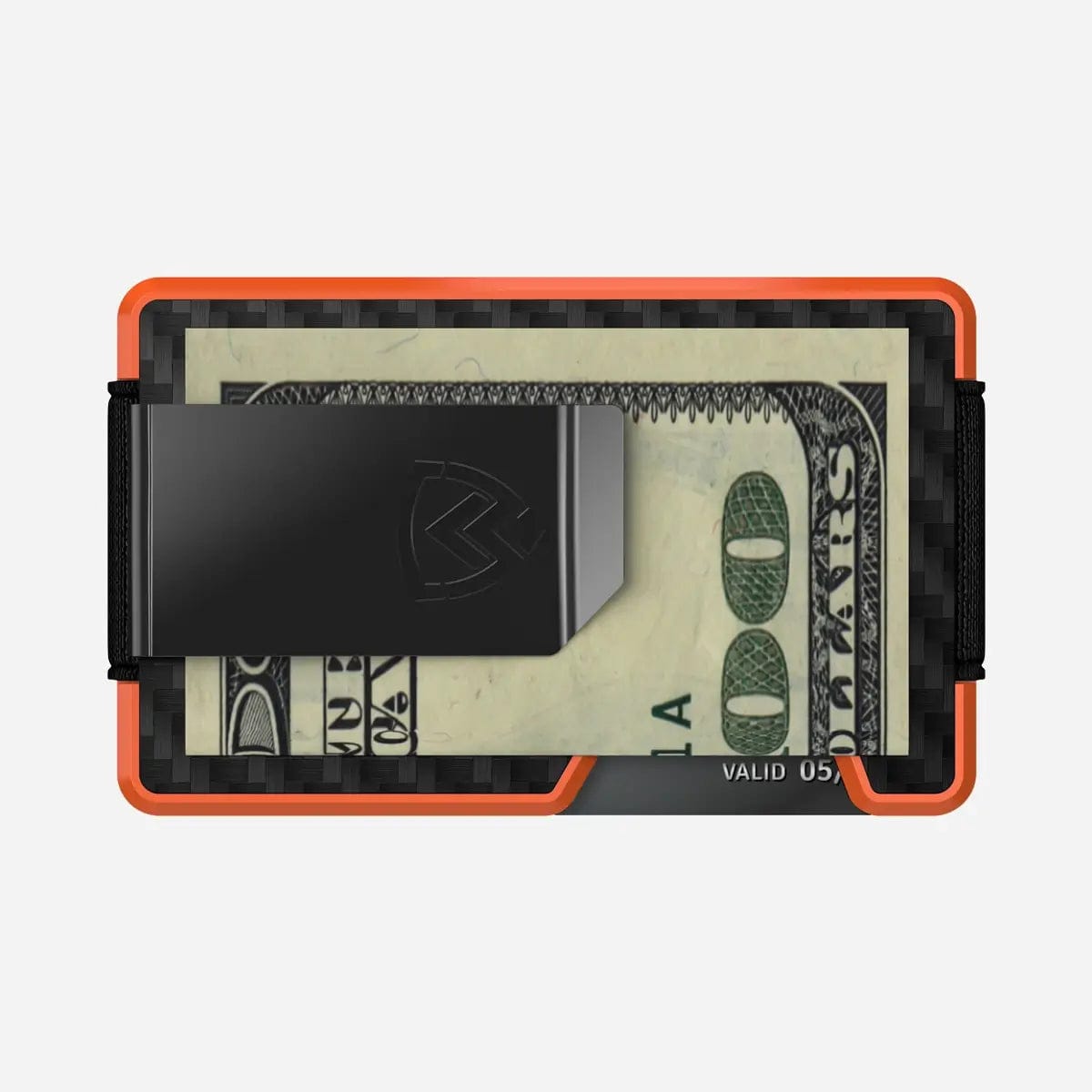 Axwell Wallet - Blaze Orange Carbon Fiber Wallets & Money Clips Axwell