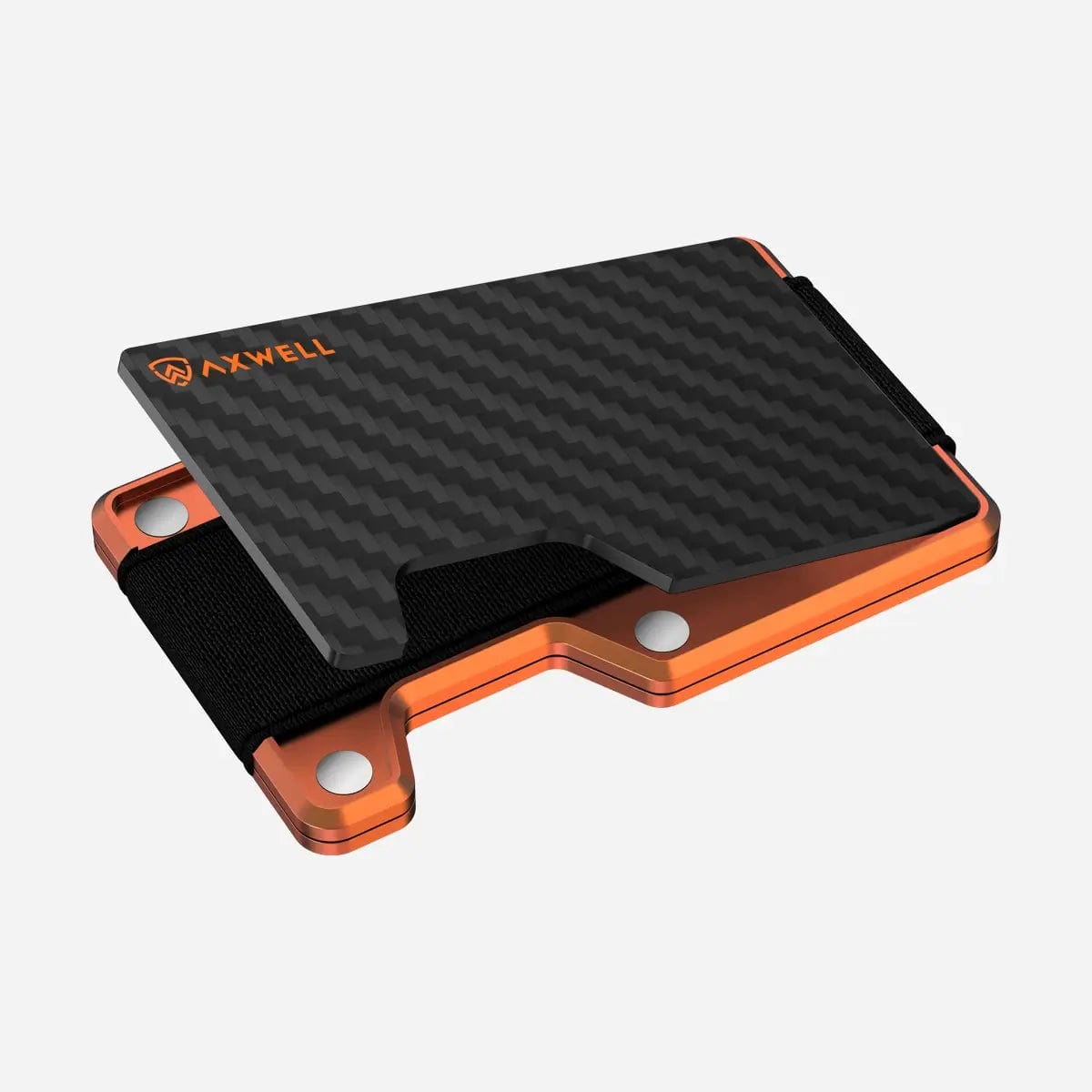 Axwell Wallet - Blaze Orange Carbon Fiber Wallets & Money Clips Axwell