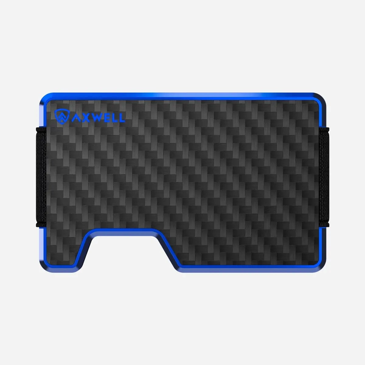 Axwell Wallet - Hyper Blue Carbon Fiber Wallets & Money Clips Axwell