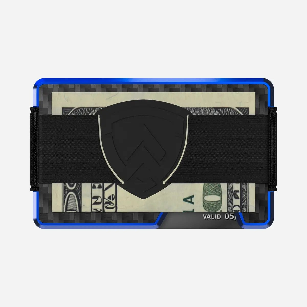 Axwell Wallet - Hyper Blue Carbon Fiber Wallets & Money Clips Axwell