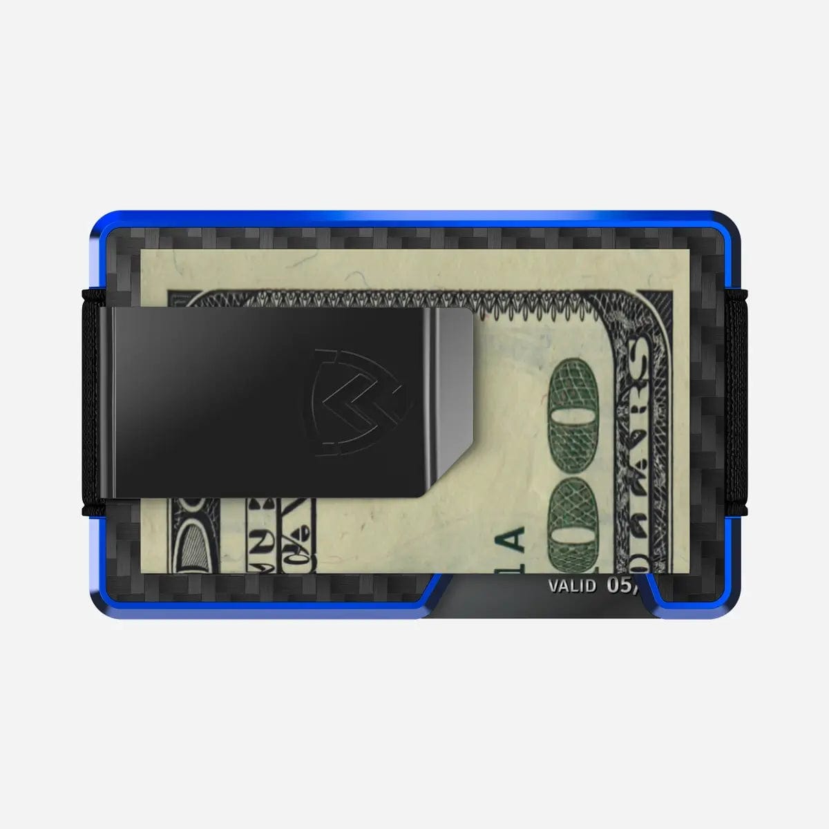 Axwell Wallet - Hyper Blue Carbon Fiber Wallets & Money Clips Axwell