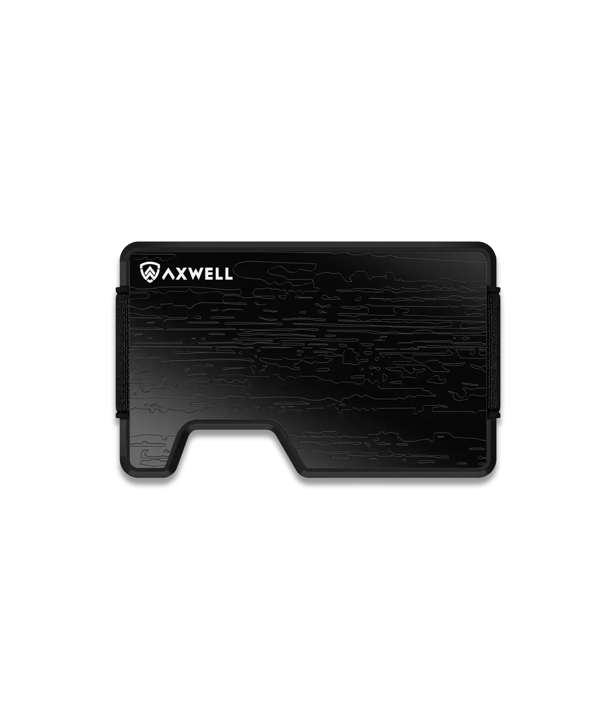 Damascus Black Wallets & Money Clips Axwell
