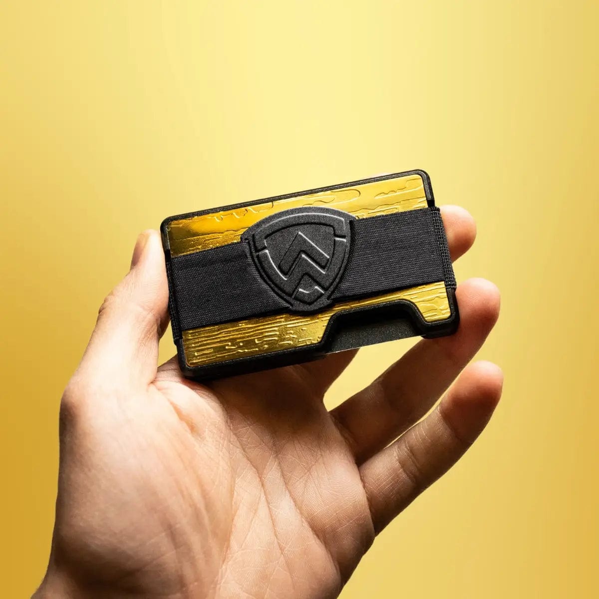 Axwell Wallet - Gold Damascus Wallets & Money Clips Axwell