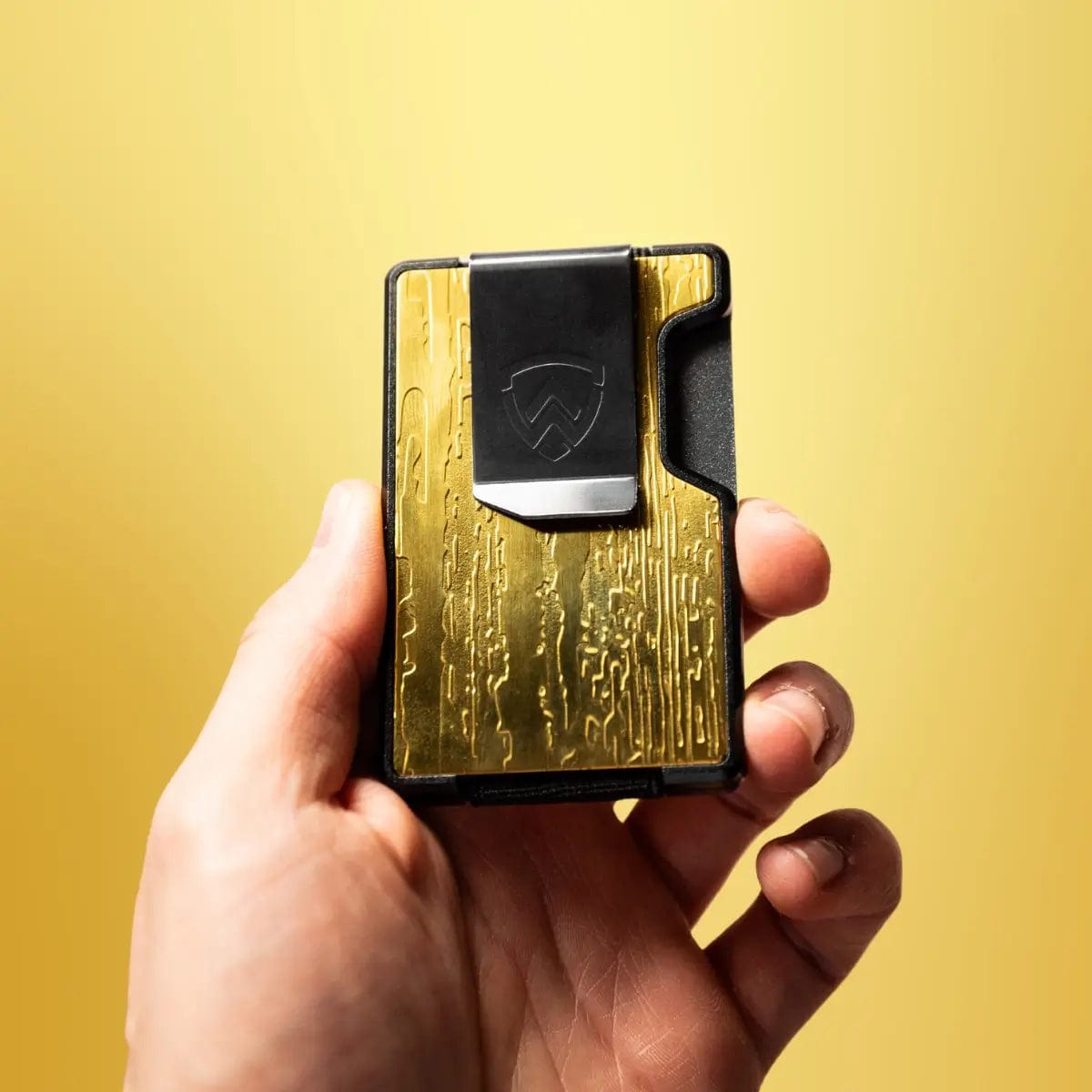 Axwell Wallet - Gold Damascus Wallets & Money Clips Axwell