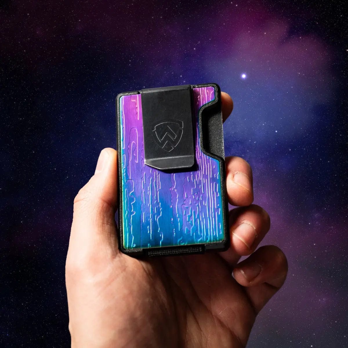 Axwell Wallet - Nebula Damascus Wallets & Money Clips Axwell