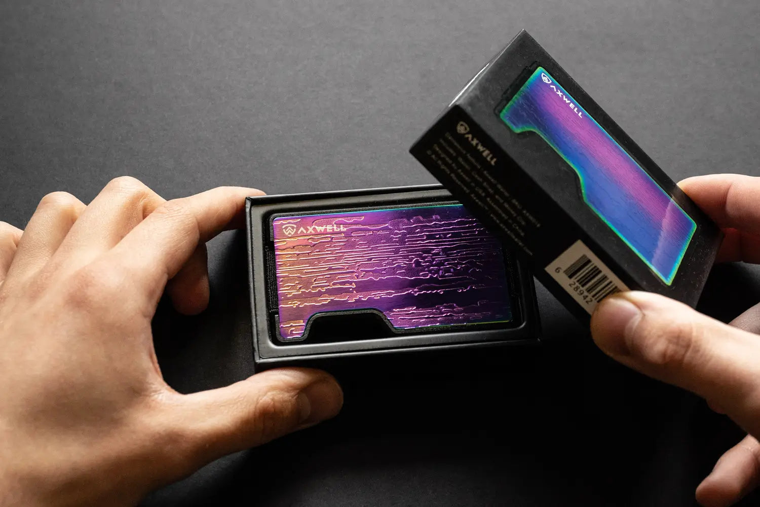 Damascus Nebula Axwell Wallet Lifestyle