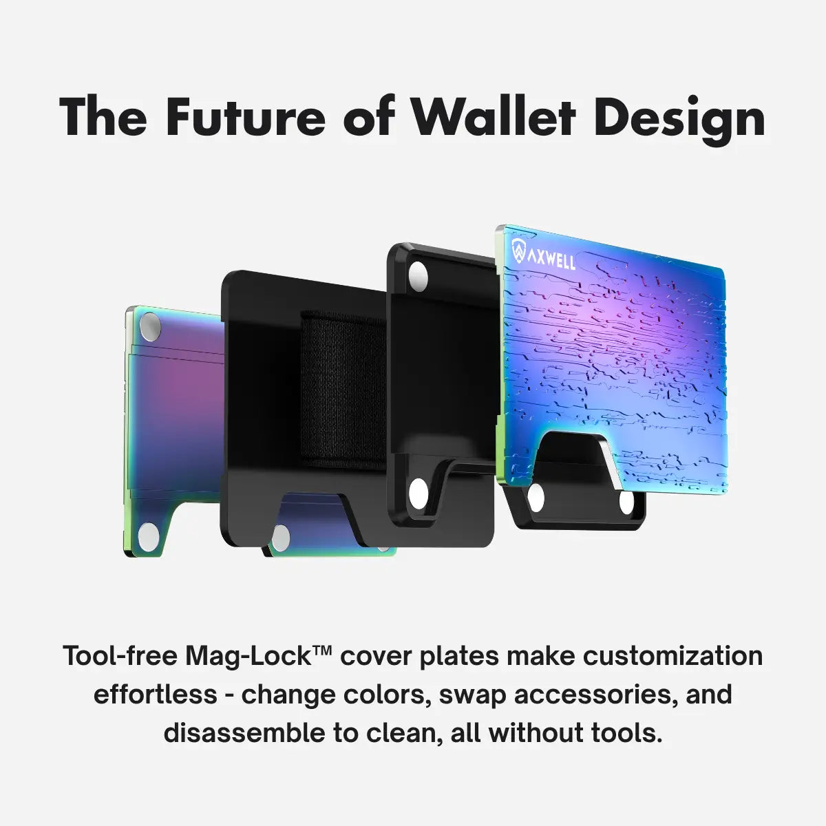 Axwell Wallet - Nebula Damascus