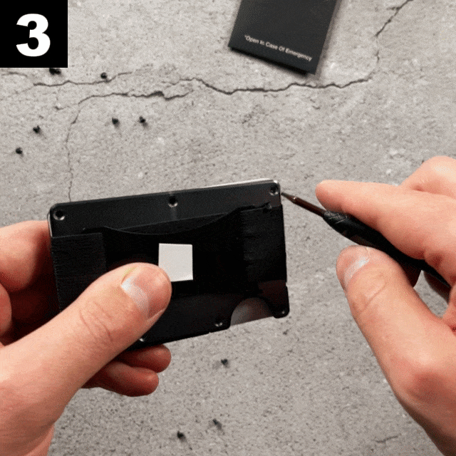 AXWELL Wallet Magnets vs Screws