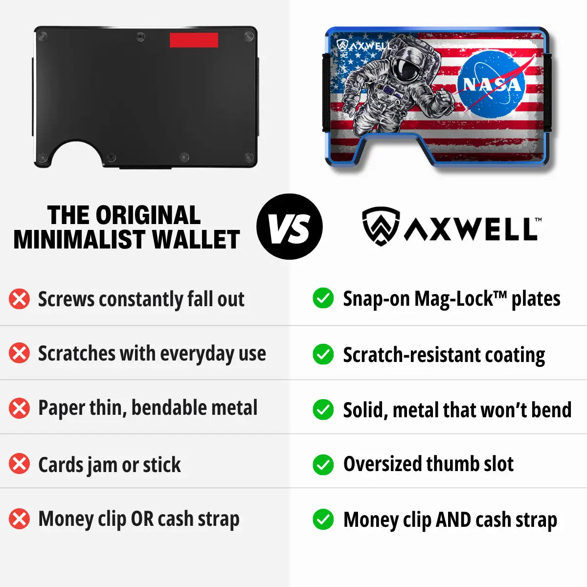 Axwell Wallet - NASA