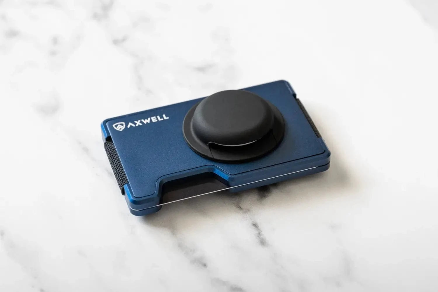 Axwell Navy Wallet Lifestyle Airtag Wallet