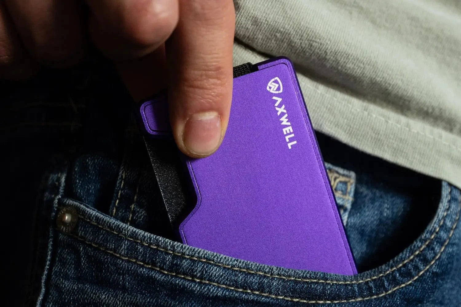 Axwell Wallet - Royal Purple Wallets And Money Clips