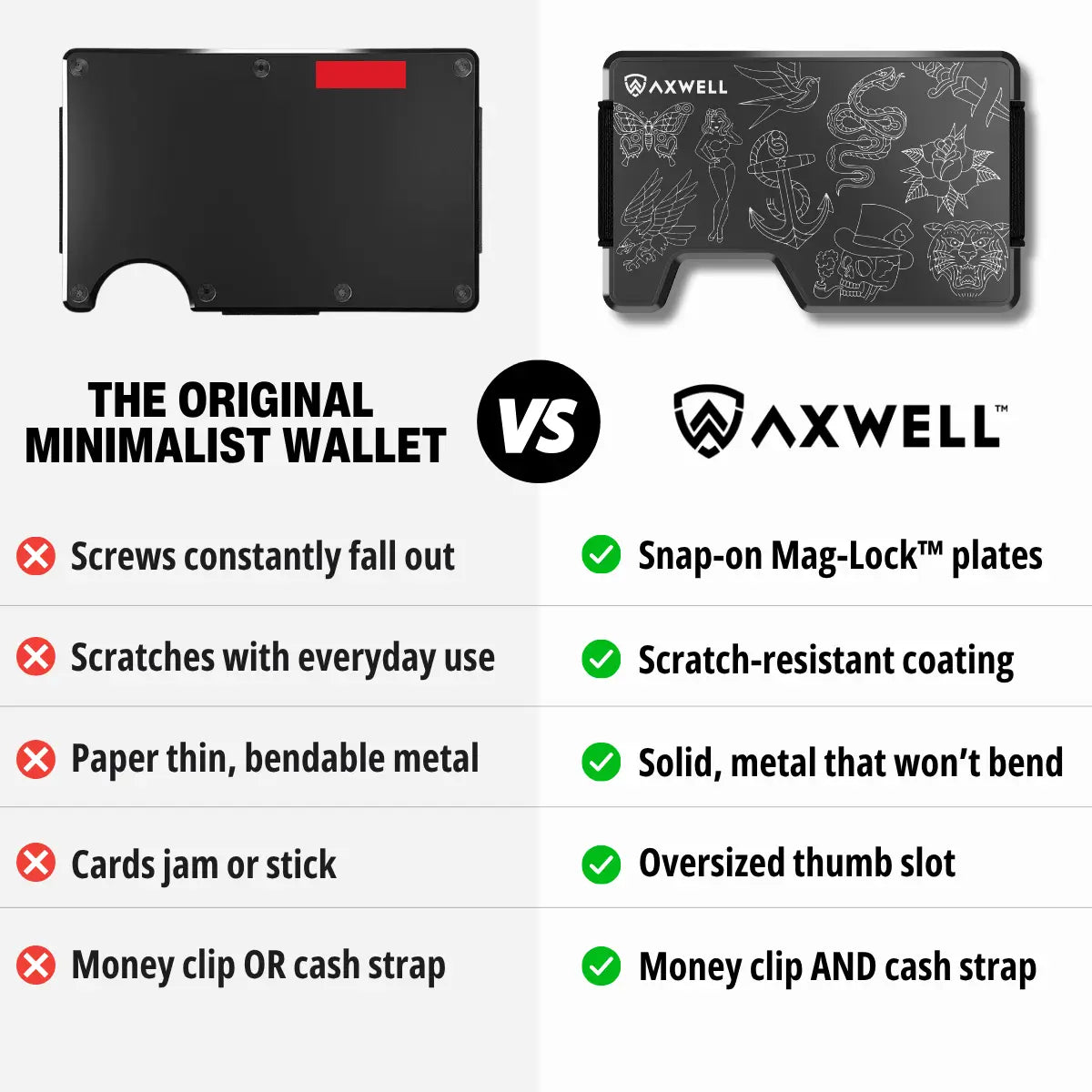 Axwell Wallet - Tattoo