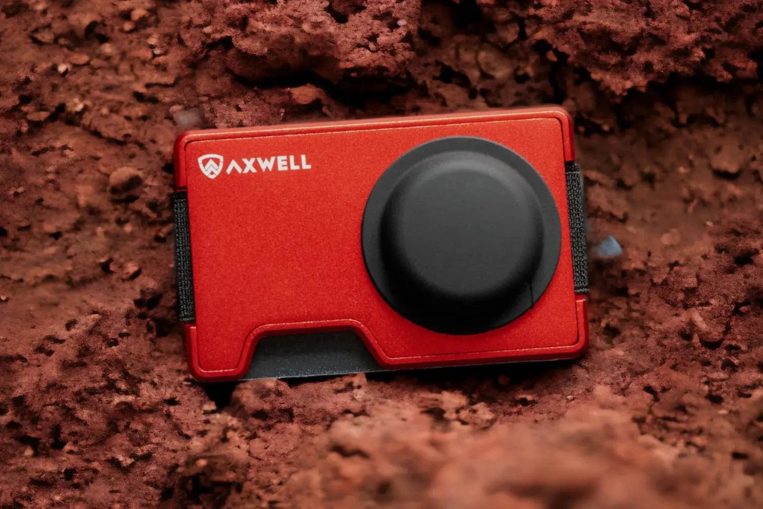 Torch Red Airtag Axwell Wallet