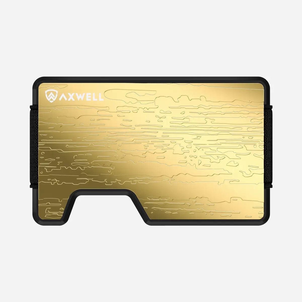 Axwell Wallet - Gold Damascus Wallets & Money Clips Axwell