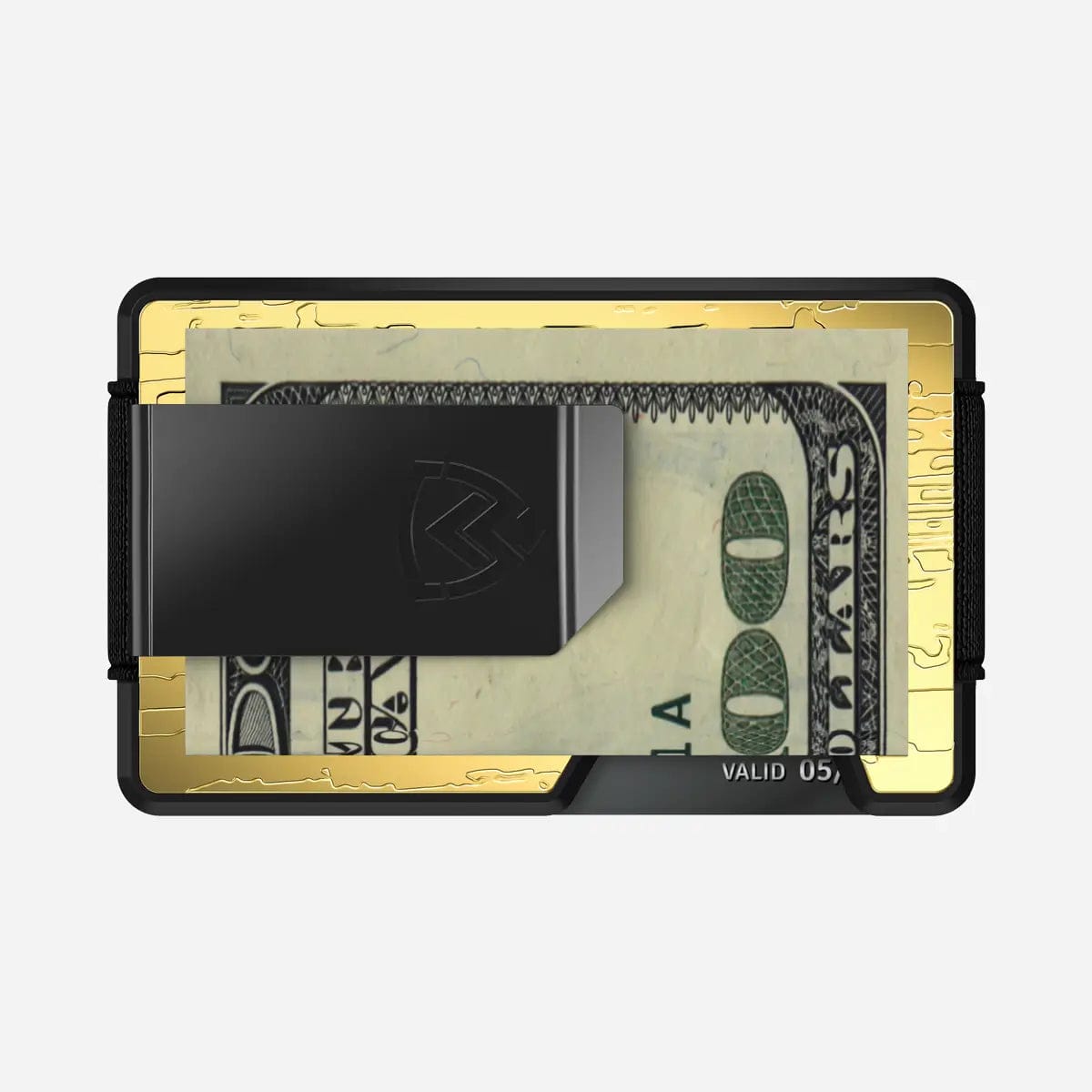 Axwell Wallet - Gold Damascus Wallets & Money Clips Axwell