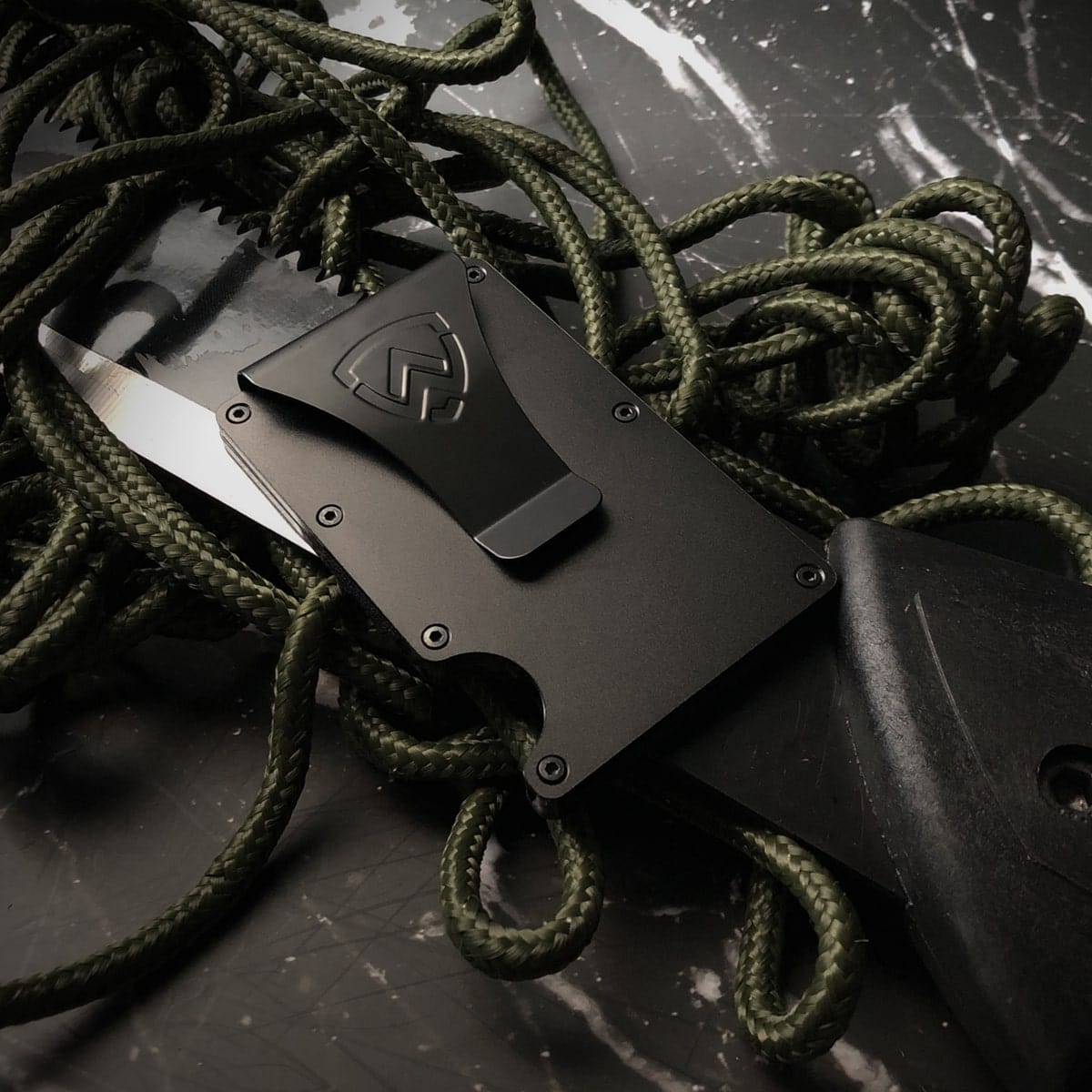 Armour Wallet - Aluminum Black Wallet Axwell