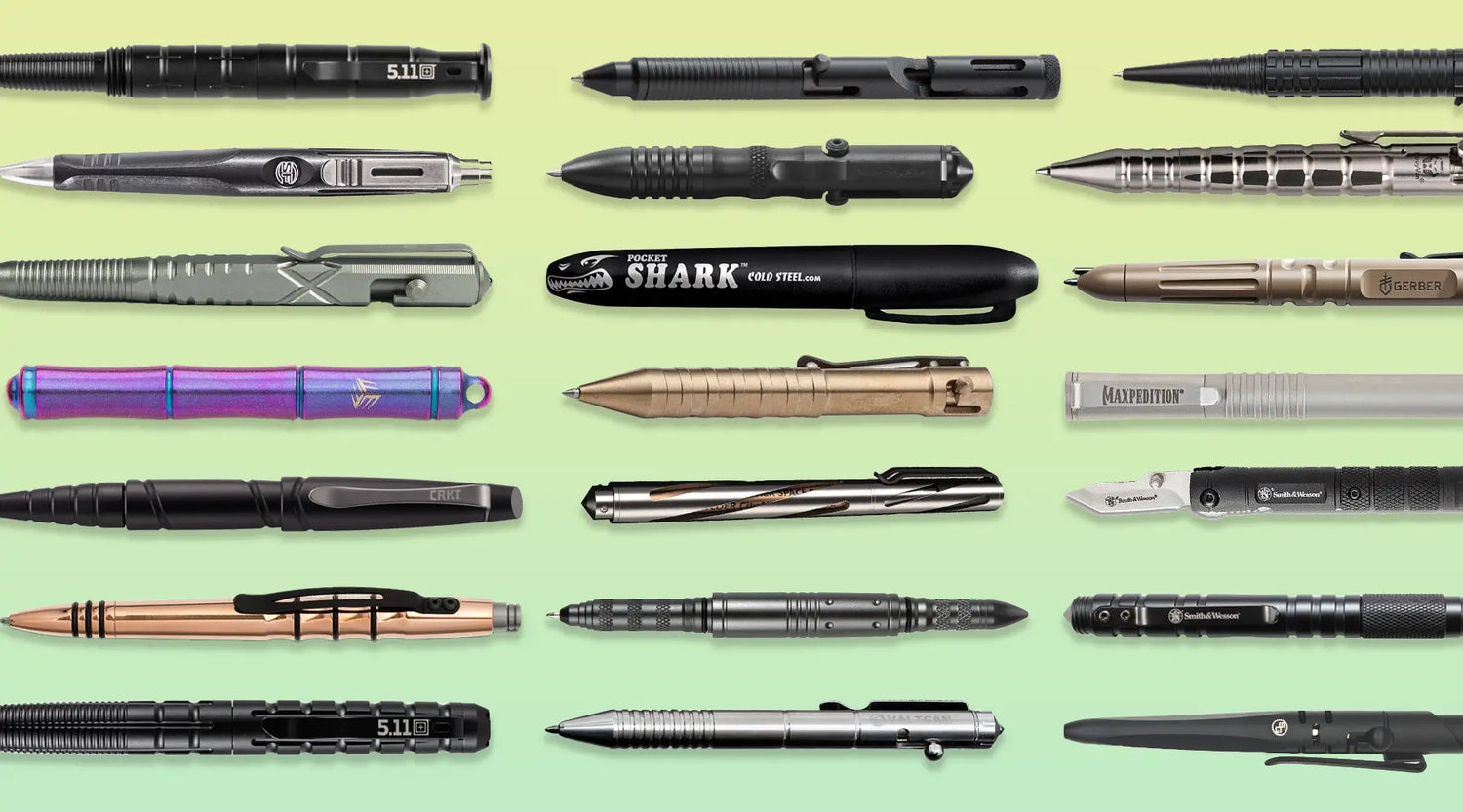 25 Best Tactical Pens for Self Defense