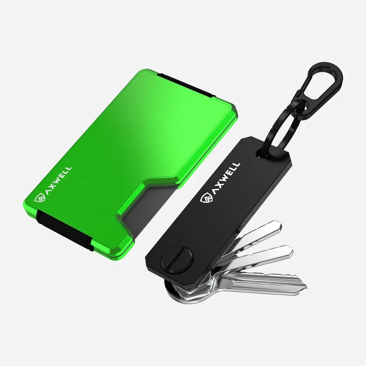 Wallet with Key Organizer - Alien Green - Axwell Wallet