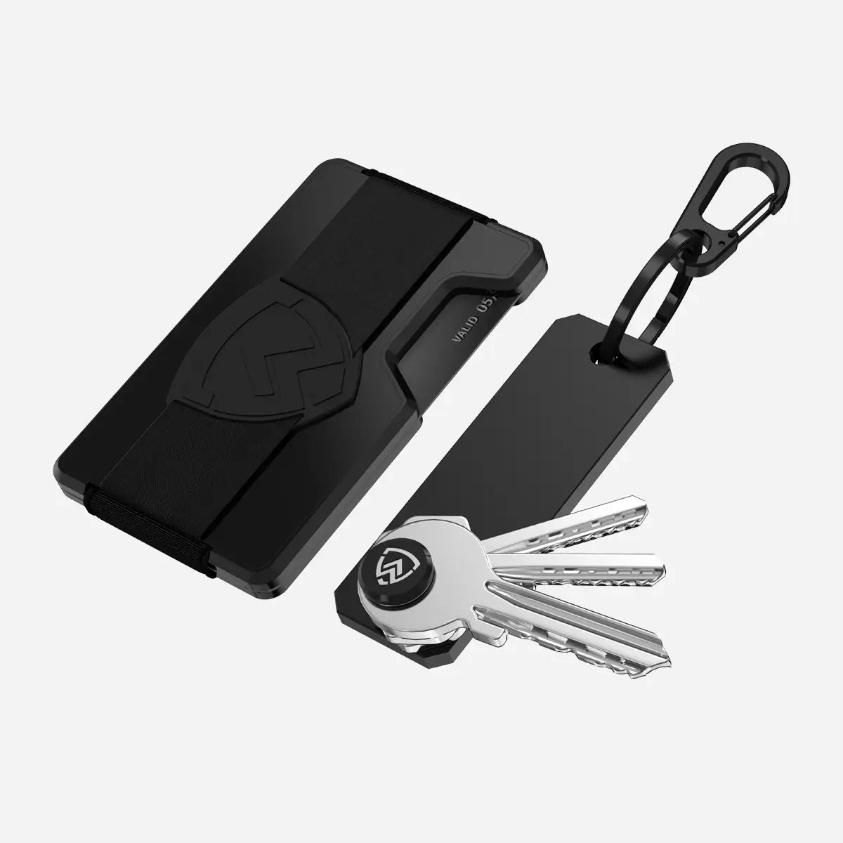 Wallet with Key Holder - Jet Black
