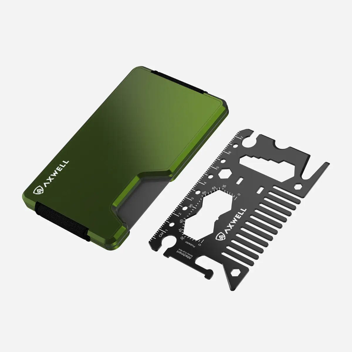 Wallet Multitool Bundle - Army Green