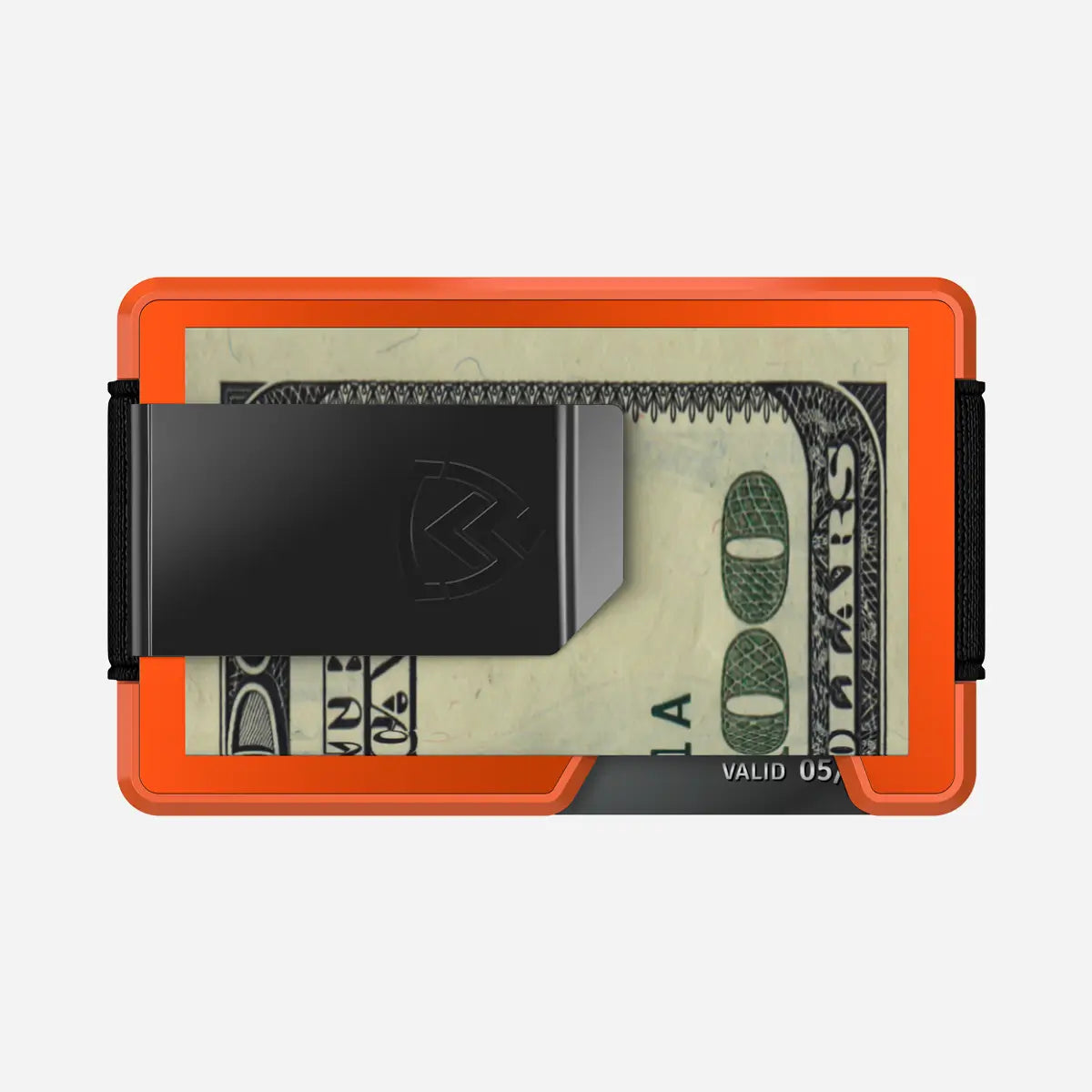 Axwell Blaze Orange AirTag Wallet
