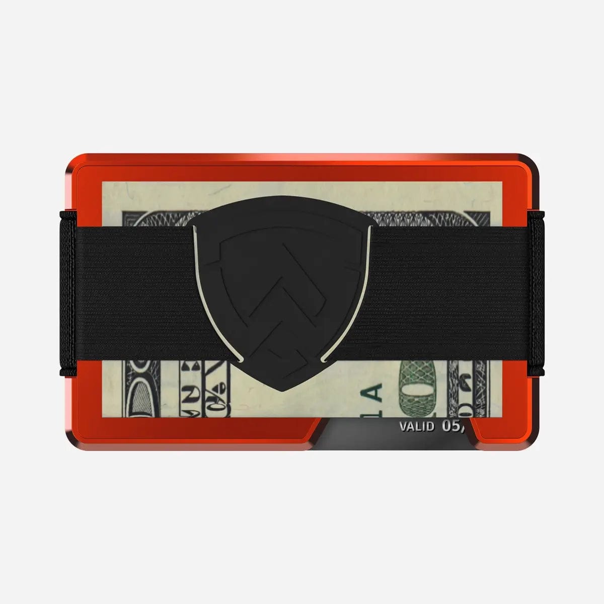 AirTag Money Clip Wallet - Torch Red