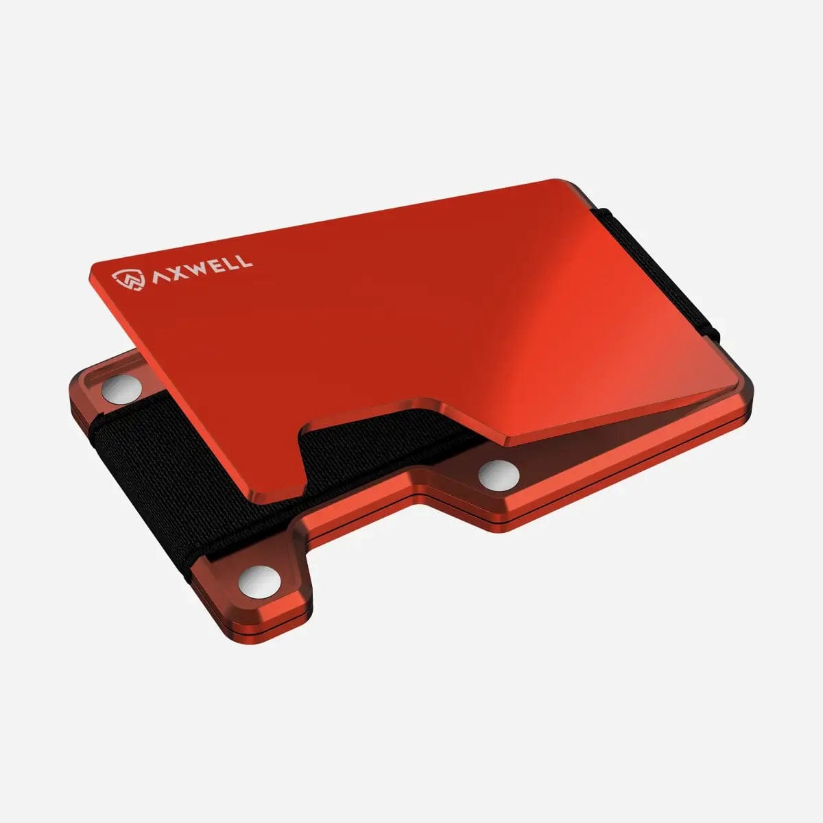 Metal Wallet - Torch Red - Aluminum - Axwell Wallet