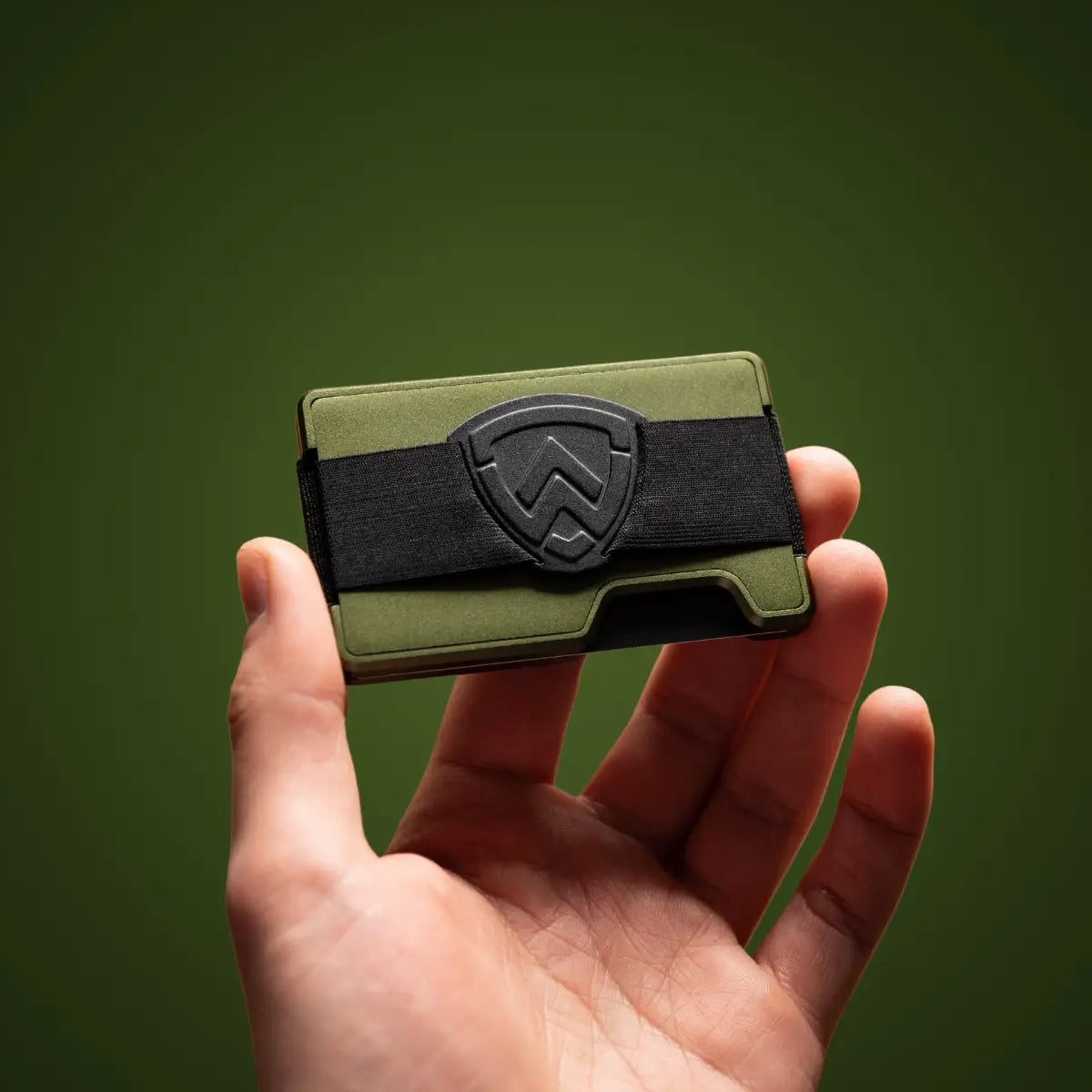 AirTag Money Clip Wallet - Army Green