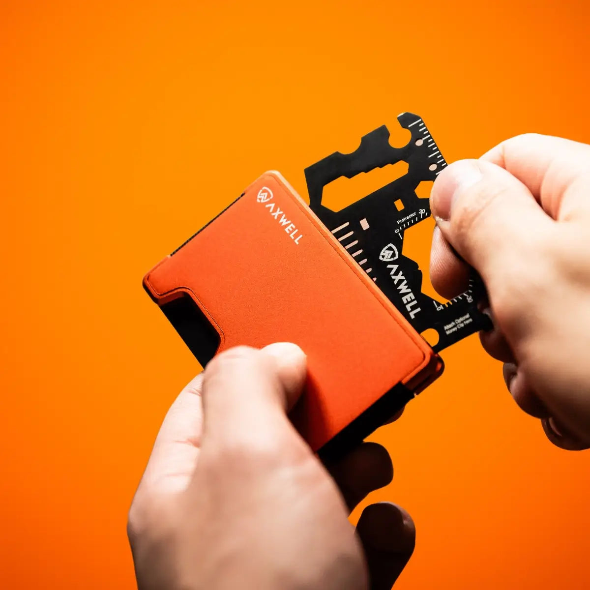 Wallet Multitool Bundle - Blaze Orange