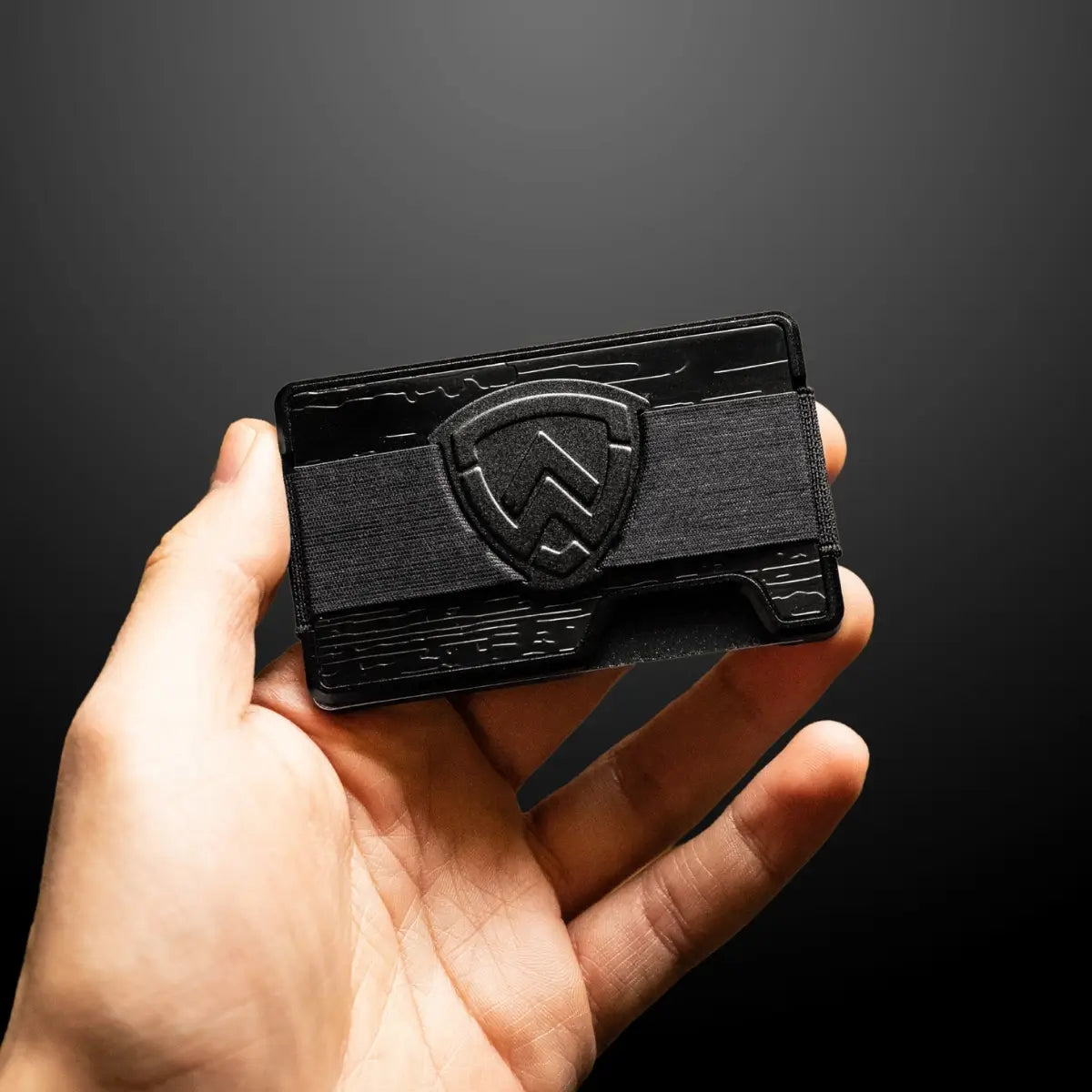 Wallet with Key Holder - Damascus Black
