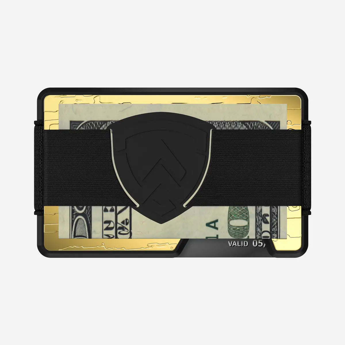 Axwell Damascus Gold AirTag Wallet