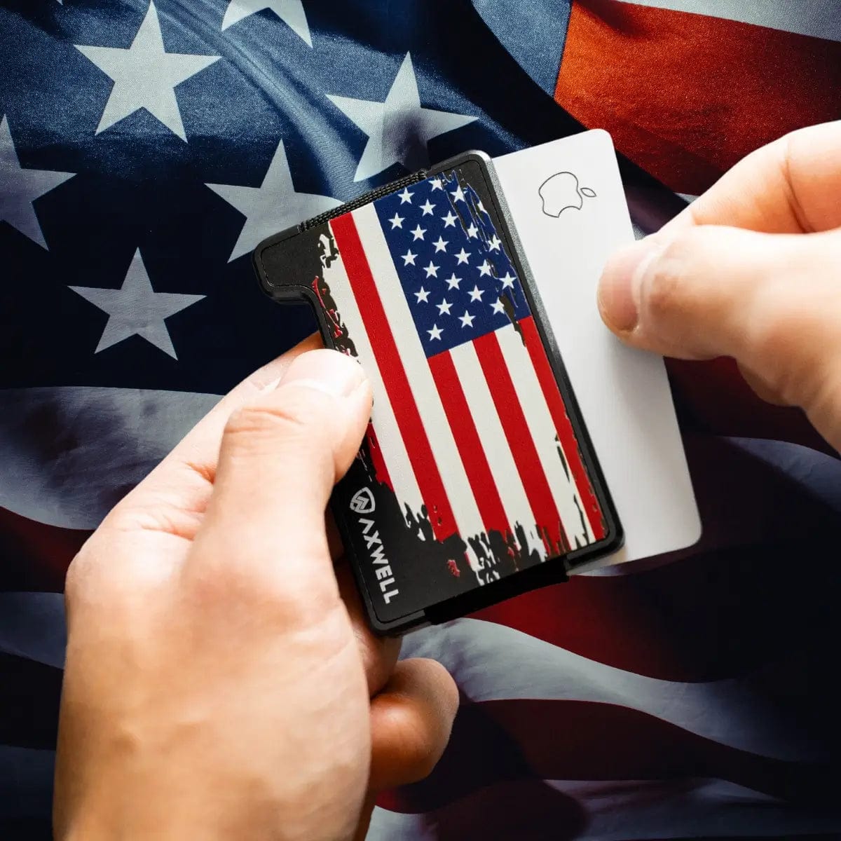 Axwell Wallet - Patriot 2 Aluminum Wallets & Money Clips Axwell