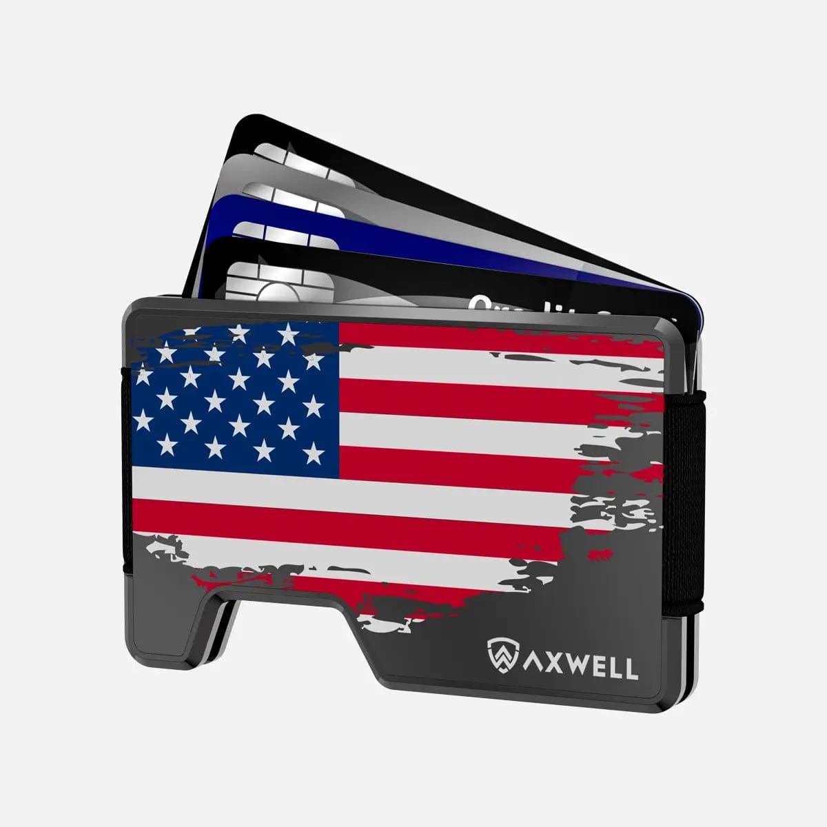 Axwell Wallet - Patriot 2 Aluminum Wallets & Money Clips Axwell