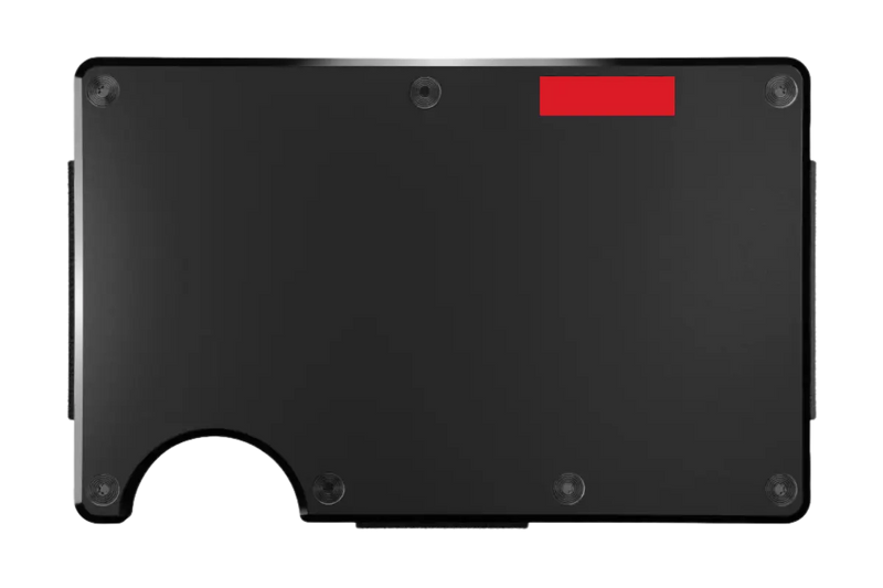 Ridge Wallet 2.0 Royal Black, front view