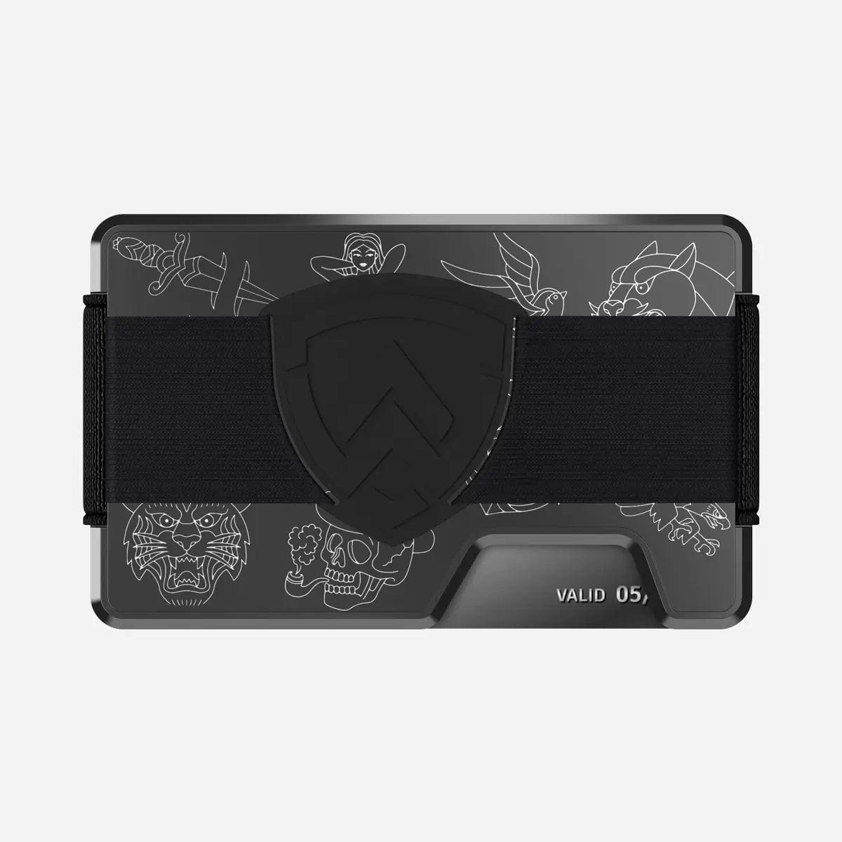 Axwell Wallet - Tattoo Aluminum Wallets & Money Clips Axwell